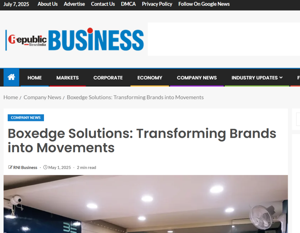 Top-rated performance marketing agency - Boxedge Solutions